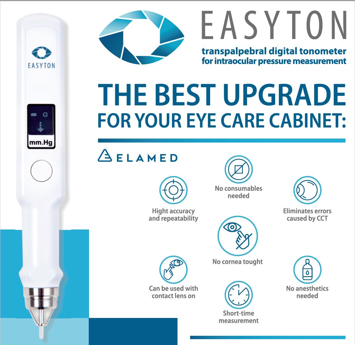 Máy đo nhãn áp cầm tay Easyton