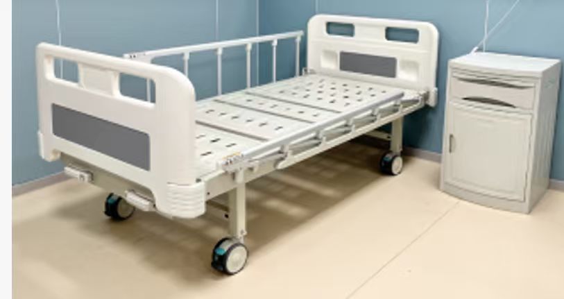 Giường y tế 2 tay quay
