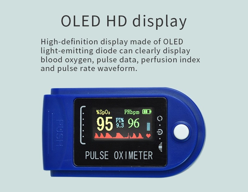 máy đo nông độ oxy trong máu  và đo nhịp tim(SPO2)